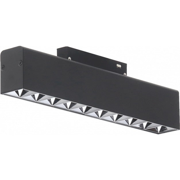 LED Magnetic Linear Floodlight M35, 20W, 1600Lm, 10 Heads, Black, Dimmable, Neutral Light — image 2