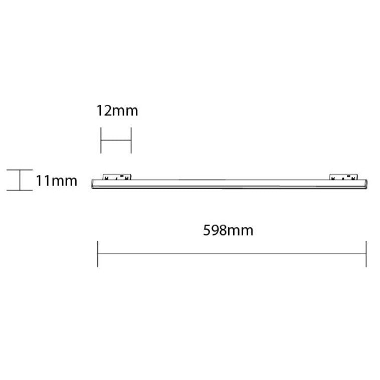 LED Magnetic Linear Floodlight M05, 48V, 20W, Neutral Light — image 2