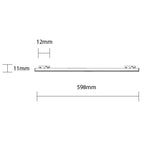 LED Magnetic Linear Floodlight M05, 48V, 20W, Neutral Light — image 2