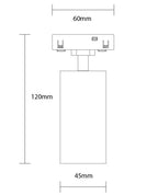 LED Magnetic Spot Floodlight M05, 48V, 12W, Warm Light — image 2