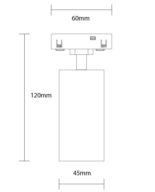LED Magnetic Spot Floodlight M05, 48V, 12W, Warm Light — image 2