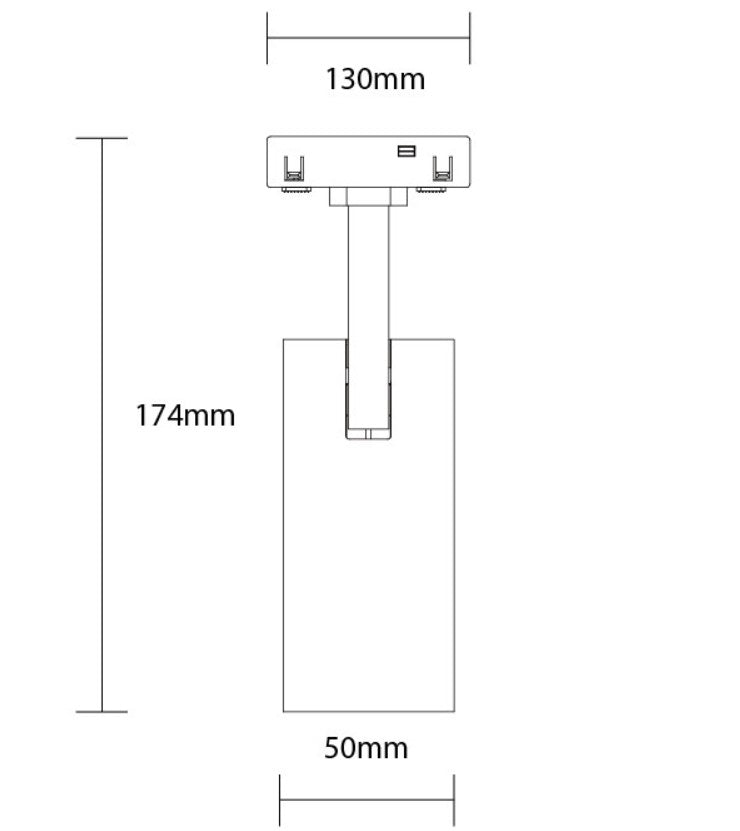 LED Magnetic Spot Floodlight M05, 48V, 12W, Warm Light — image 2
