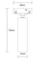 LED Magnetic Spot Floodlight M05, 48V, 7W, Warm Light — image 2