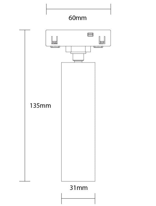LED Magnetic Spot Floodlight M05, 48V, 7W, Warm Light — image 2