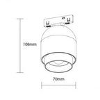 LED Magnetic Zoomable Spotlight M05, 48V, 10W, Neutral Light — image 2