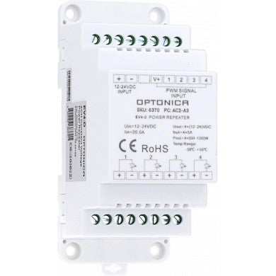 LED Power Repeater, 12-24V, 5A/Ch, 4 Channels — image 2