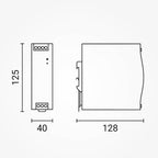 DIN Rail Power Supply, 120W, 24V, 5A — image 4