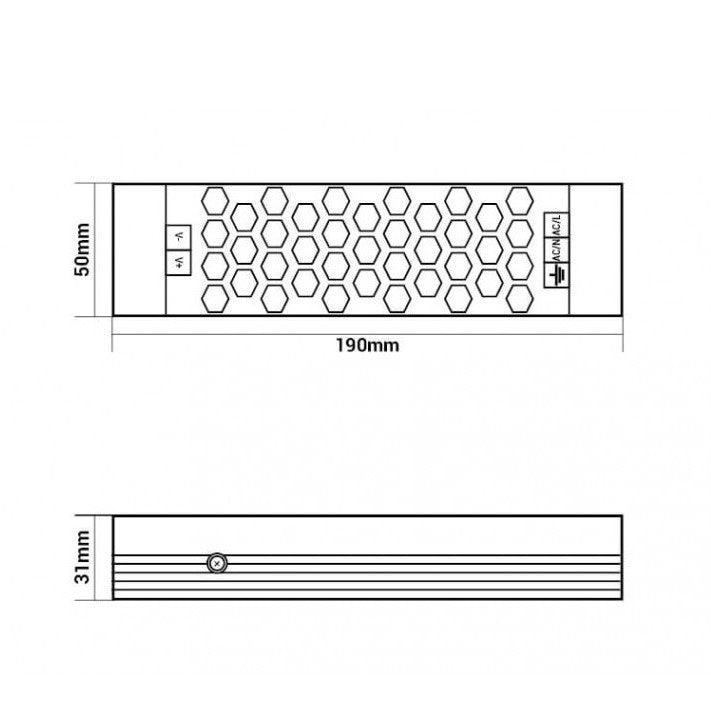 LED Power Supply, 12V, 100W, 3 Years Warranty — image 3