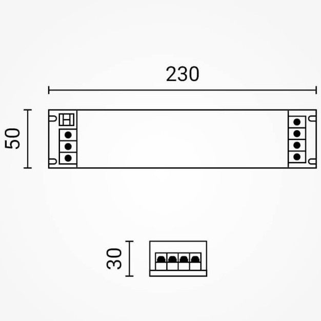LED Slim Power Supply, 12V, 100W — image 2