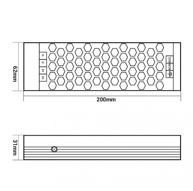 LED Power Supply, 12V, 150W, 3 Years Warranty — image 3