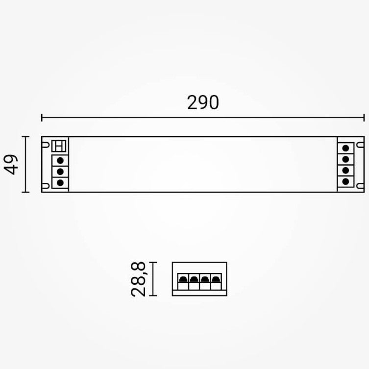 LED Slim Power Supply, 12V, 150W — image 2