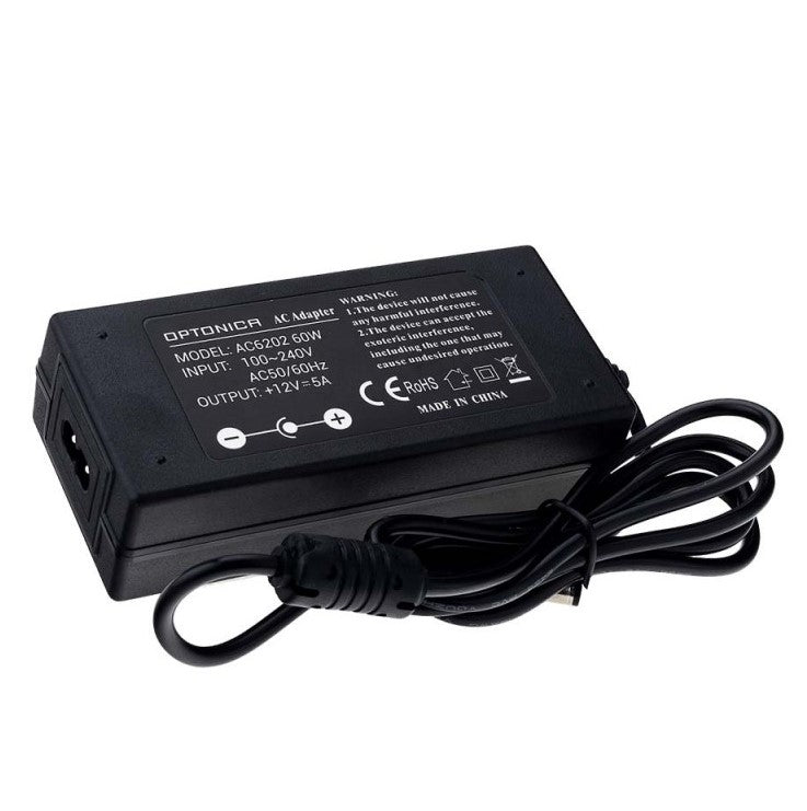 LED Power Supply, 12V, 60W, 3 Years Warranty, with AC Plug — image 3