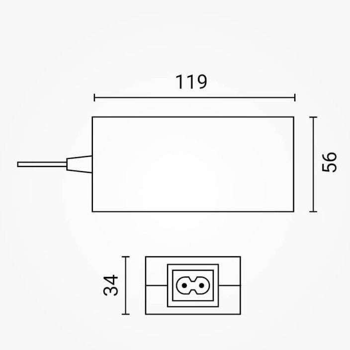 LED Power Supply, 12V, 60W, 3 Years Warranty, with AC Plug — image 4