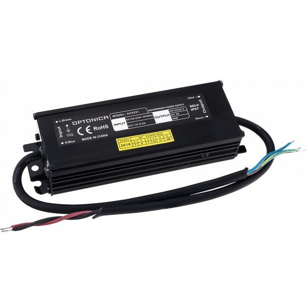 LED Waterproof Power Supply, IP67, 12V, 60W — image 2