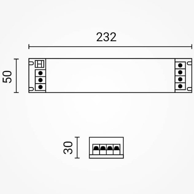LED Slim Power Supply, 24V, 100W — image 2