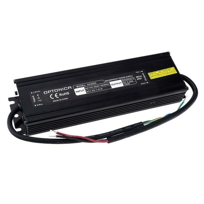 LED Waterproof Power Supply, IP67, 24V, 150W — image 2