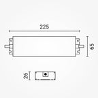 LED Waterproof Power Supply, IP67, 24V, 150W — image 3