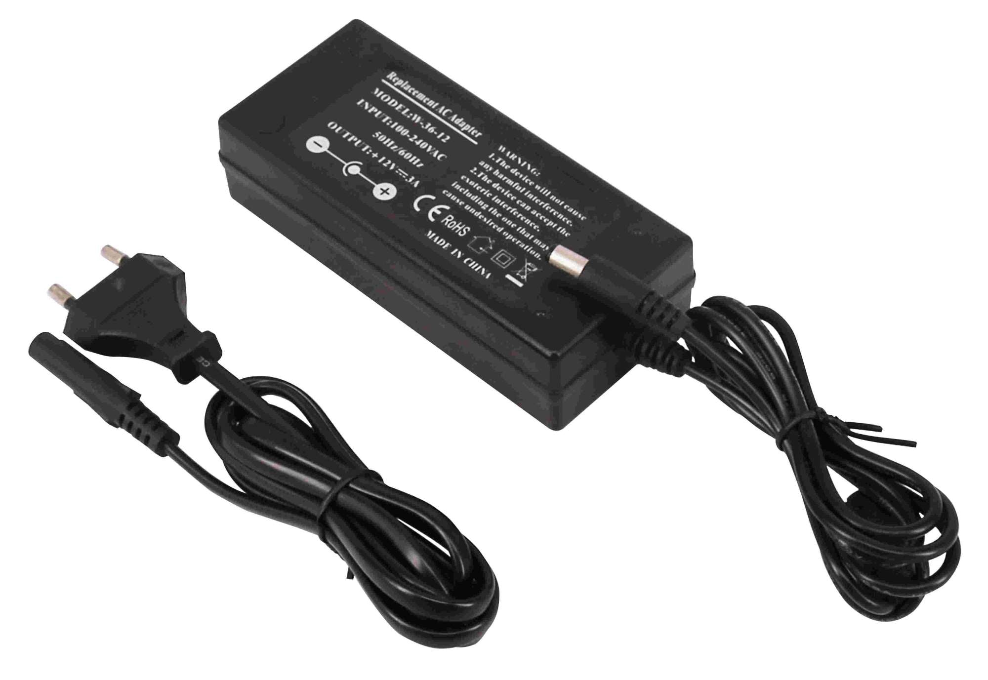 LED Power Supply, 24V, 36W, 3 Years Warranty, with AC Plug — image 1