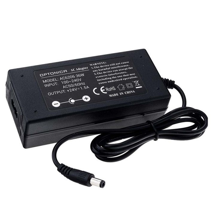 LED Power Supply, 24V, 36W, 3 Years Warranty, with AC Plug — image 3