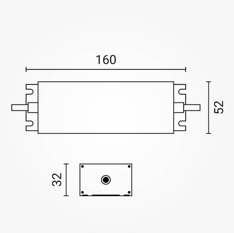 LED Waterproof Power Supply, IP67, 24V, 60W — image 3