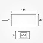 LED Power Supply, 24V, 72W, 3 Years Warranty, with AC Plug — image 4