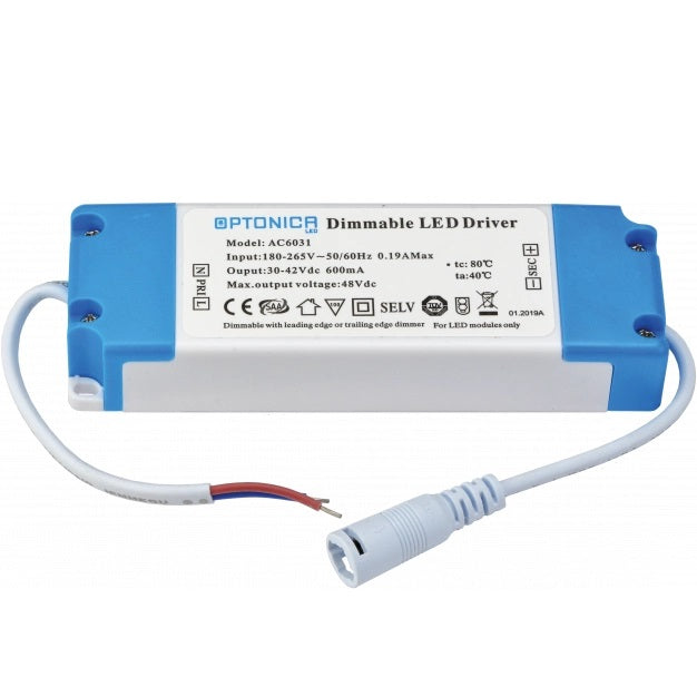 LED Dimmable Driver, 30-42V, 25W — image 2