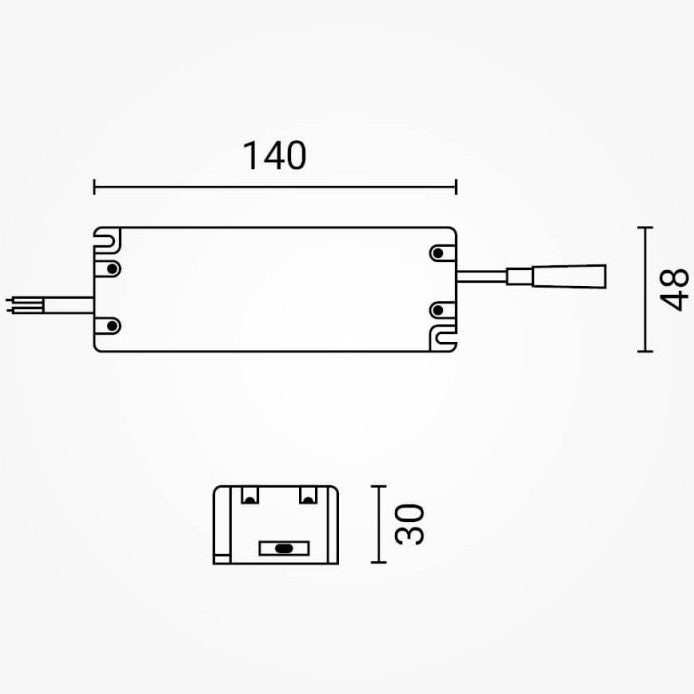 LED Dimmable Driver, 30-42V, 45W — image 3