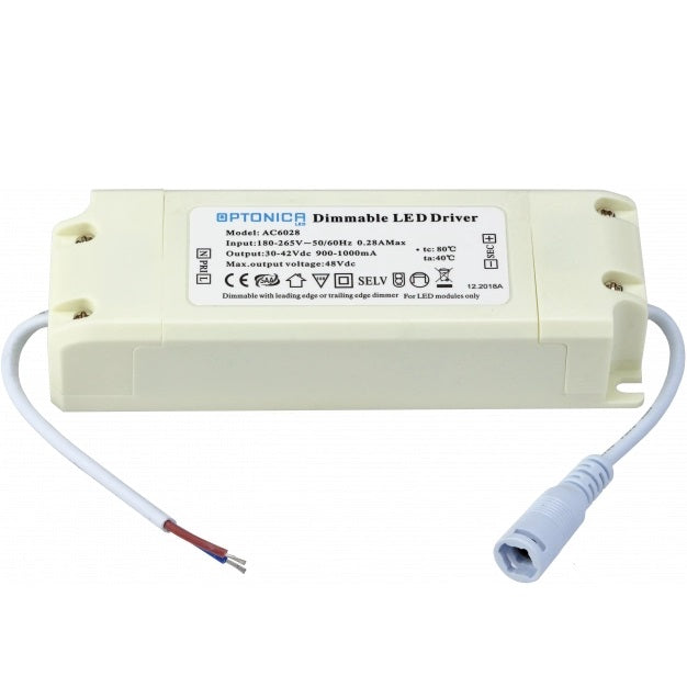 LED Dimmable Driver, 30-42V, 45W — image 2