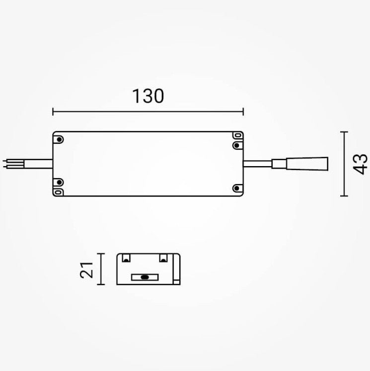 LED Dimmable Driver, 60-75V, 0.3A — image 3