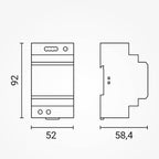 Ultra Slim DIN Rail Power Supply, 60W, 12V, 5A — image 4