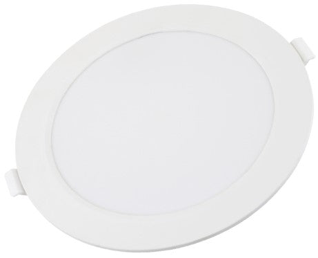 LED Backlit Slim Mini Panel, Round, 12W, Neutral Light — image 1