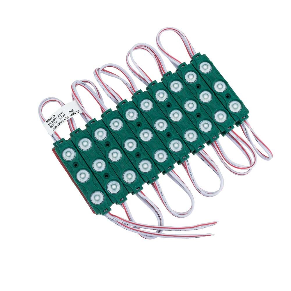 LED Module 1.5W, 120Lm, 12V, Green — image 1