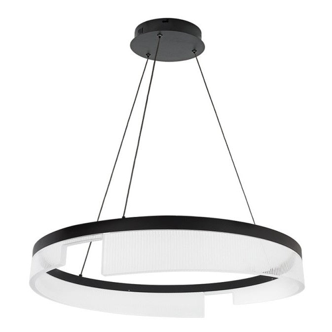 LED Pendant Lamp, 23W, Sand Black, Warm Light — image 2
