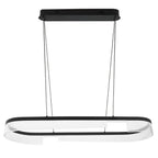 LED Pendant Lamp, 30W, Sand Black, Warm Light — image 2