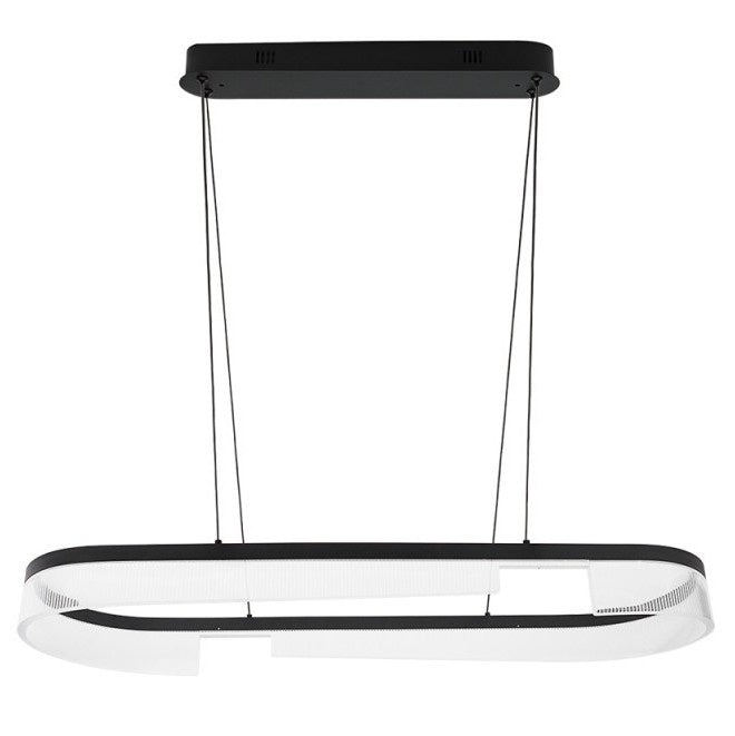 LED Pendant Lamp, 30W, Sand Black, Warm Light — image 2