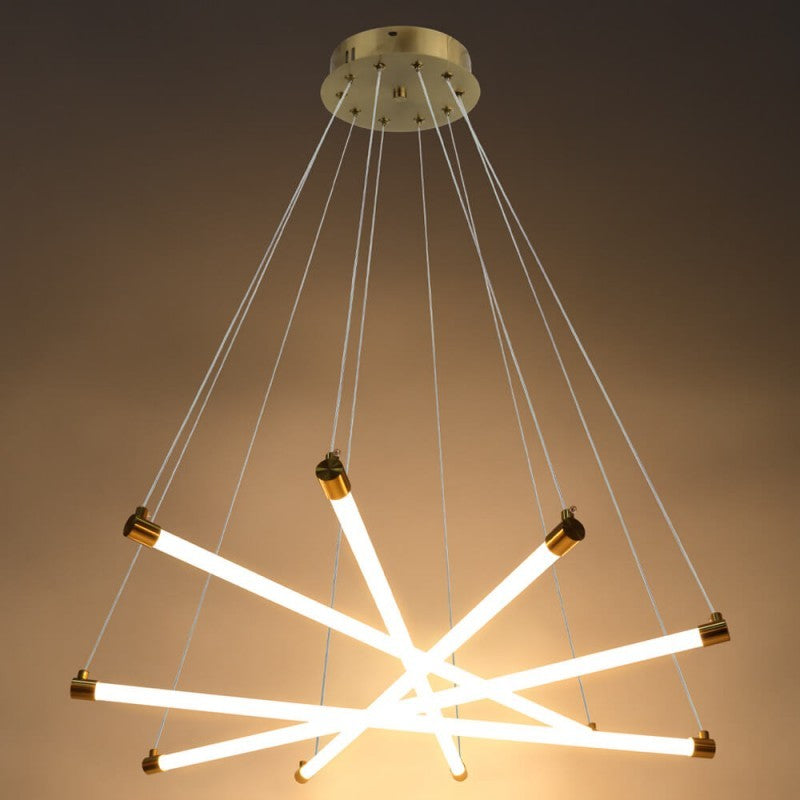 LED Pendant Lamp, 35W, Copper, Warm Light — image 4