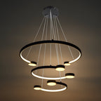 LED Pendant Lamp, 40W, Copper+White, Warm Light — image 4
