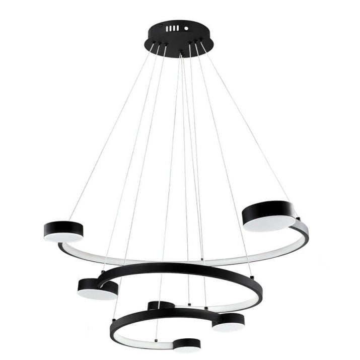 LED Pendant Lamp, 40W, Copper+White, Warm Light — image 2