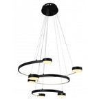 LED Pendant Lamp, 40W, Copper+White, Warm Light — image 1