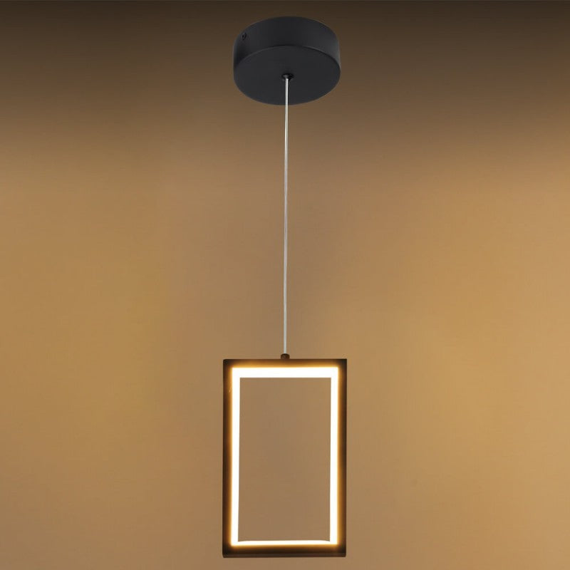 LED Pendant Lamp, 4W, Sand Black, Warm Light — image 4
