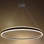 LED Pendant Lamp, 60W, Sand Black, Warm Light — image 3