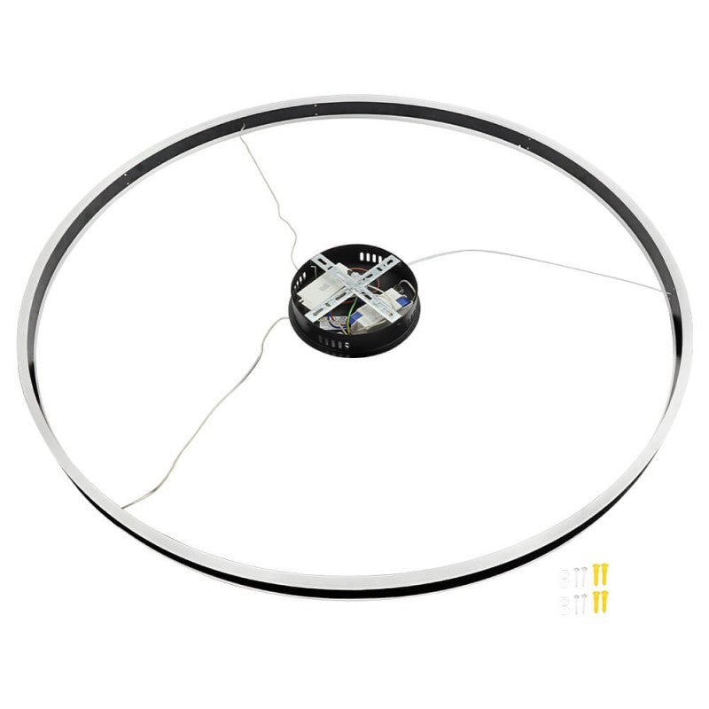 LED Pendant Lamp, 60W, Sand Black, Warm Light — image 2