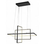 LED Pendant Lamp, 67W, Sand Black, Warm Light — image 1