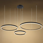 LED Pendant Lamp, 70W, Sand Black, Warm Light — image 3
