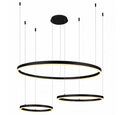 LED Pendant Lamp, 70W, Sand Black, Warm Light — image 1