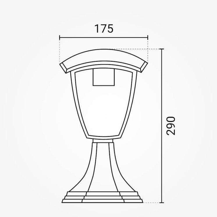 LED Stand Lamp, Matt White — image 3