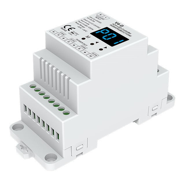 LED Constant Voltage Controller, 12-24V, 5A/Ch, 4 Channels — image 1