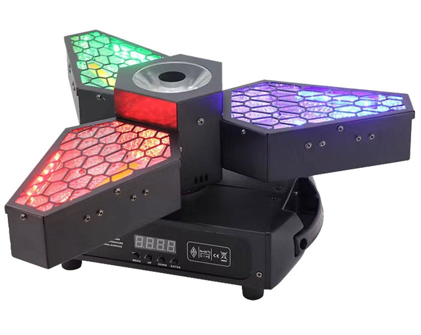 LED Light, 3x60W White Light, 36x3W RGB — image 1