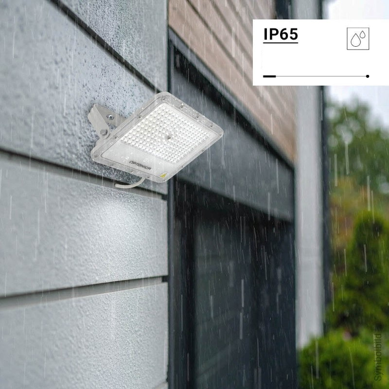 LED Floodlight, White, 100Lm/W, 100W, Neutral Light — image 4