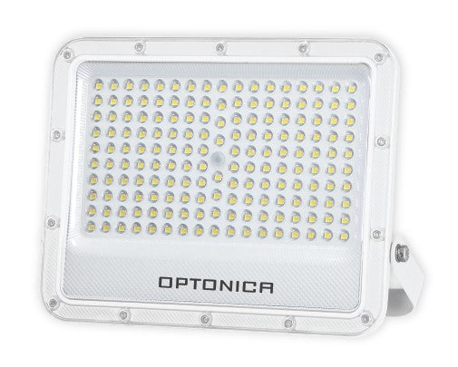 LED Floodlight, White, 100Lm/W, 100W, Warm Light — image 1